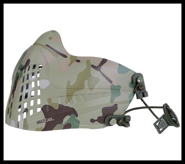 2021 Foldable Half Face Mesh Mask Style Comfortable Adjustable Tactical