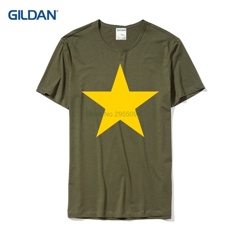 Vietnam Flag Quality Mens T Shirts 2018 Custom T Shirt Design 100