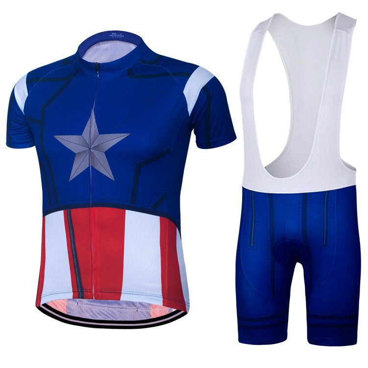 captain america cycling jersey