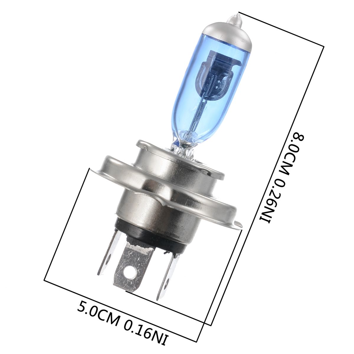 100w Super White Xenon HID High//Low//Slux LED Upgrade Side Light Bulbs