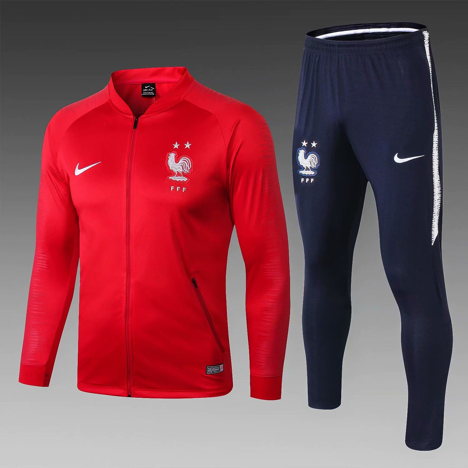 Compra 2 Nueva Llegada Nueva Llegada Completa Xl Estrella Chaqueta Francesa  Pogba Griezmann Camiseta De Fútbol 2018 Copa Del Mundo Ropa Deportiva Traje  Kante Mbappe Barato | Entrega Rápida Y Calidad | Es.Dhgate