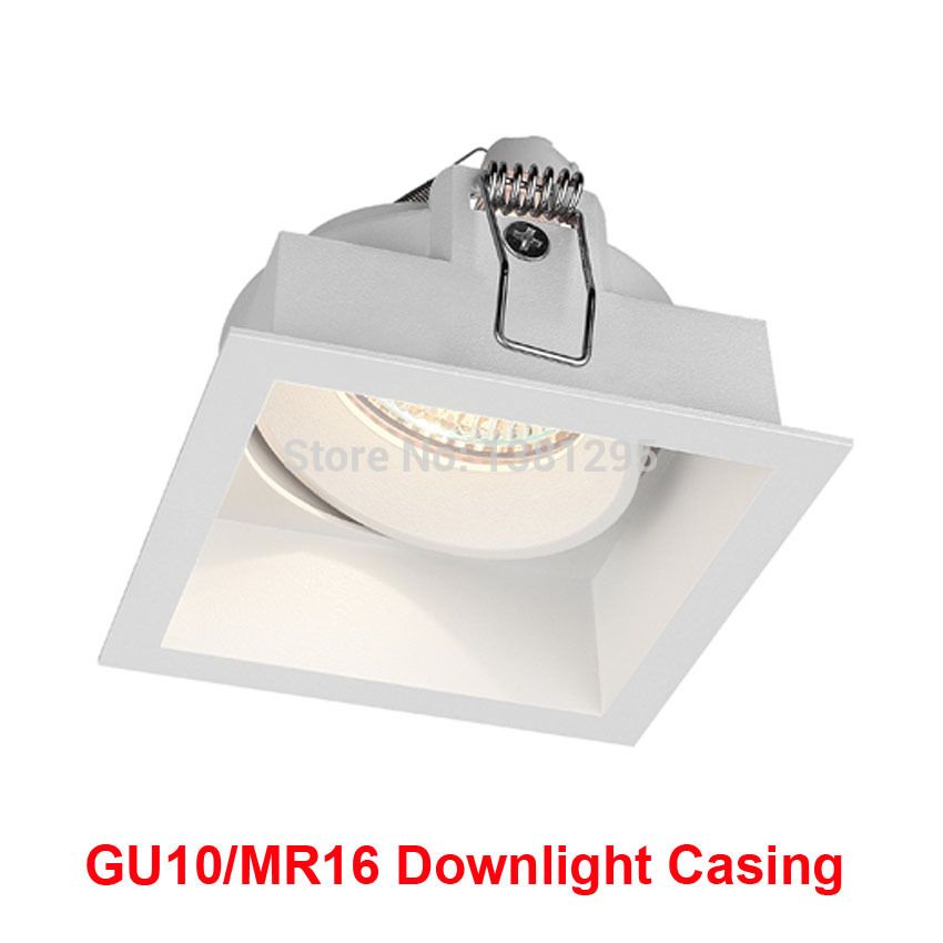 Downlight Gu10 Fitting Swiveli Spot Led Recessed Light Mounting