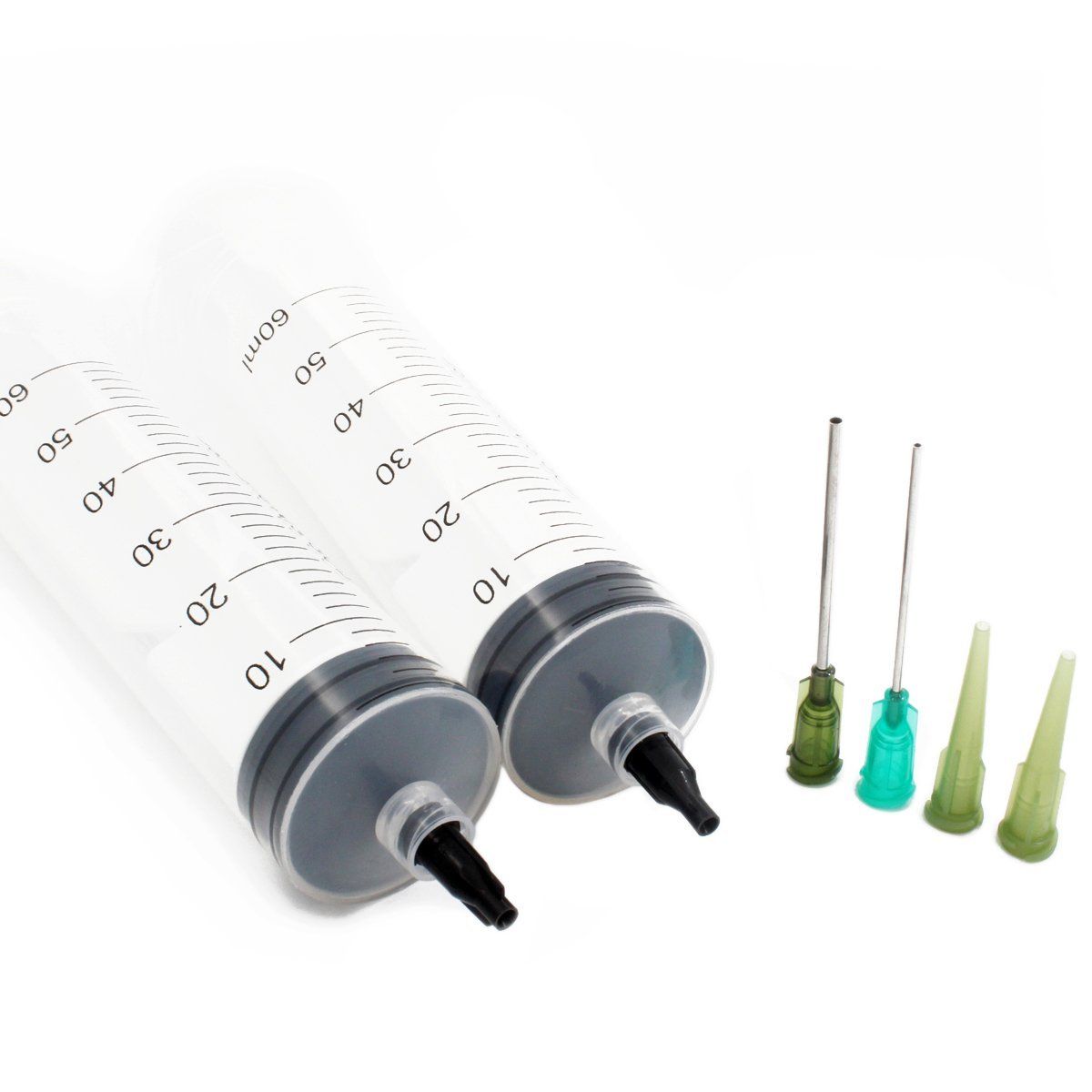2021 50ml Plastic Luer Lock Syringe With Blunt Needles And Caps