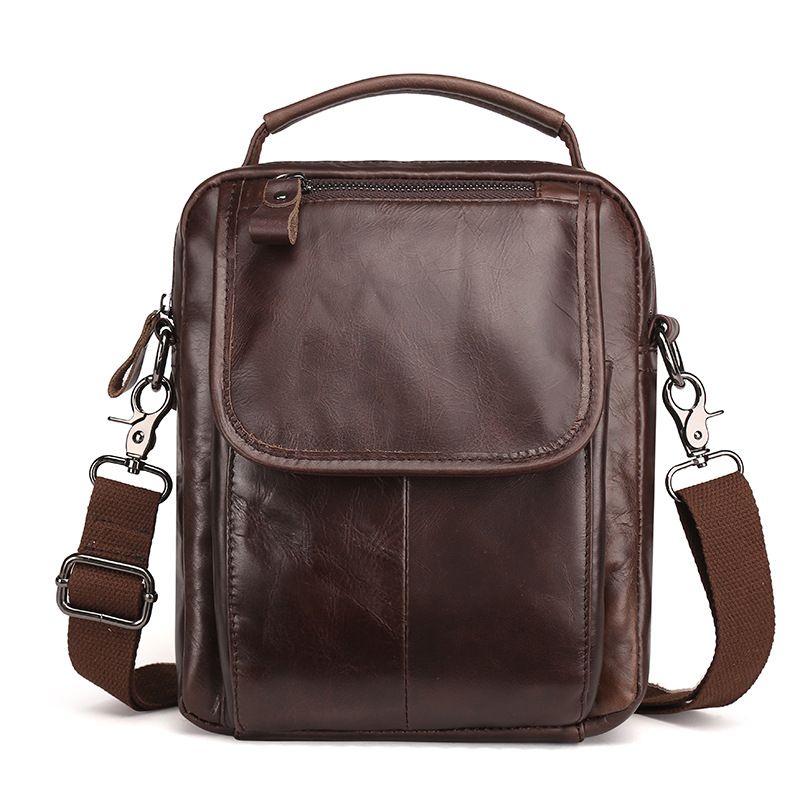 man bag leather small