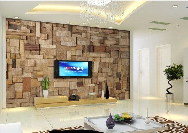 Compre Personalizado Antiguo Papel De Pared De Madera Mural De Grano De Madera Para La Sala De Estar El Dormitorio Tv Ajuste Papel De Pared Papel Pintado Impermeable A 13 67 Del