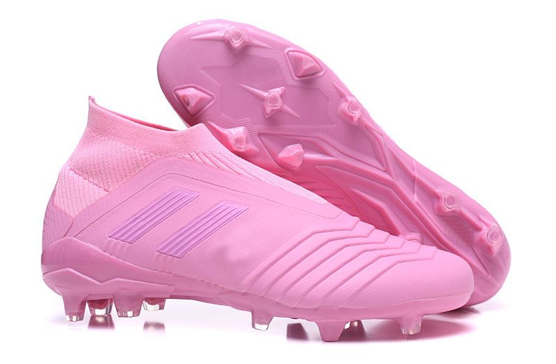 girls pink soccer cleats