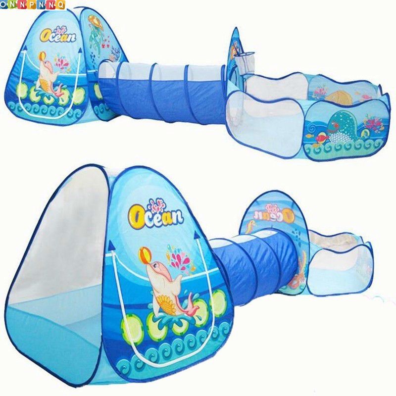 ball pool with tunnel