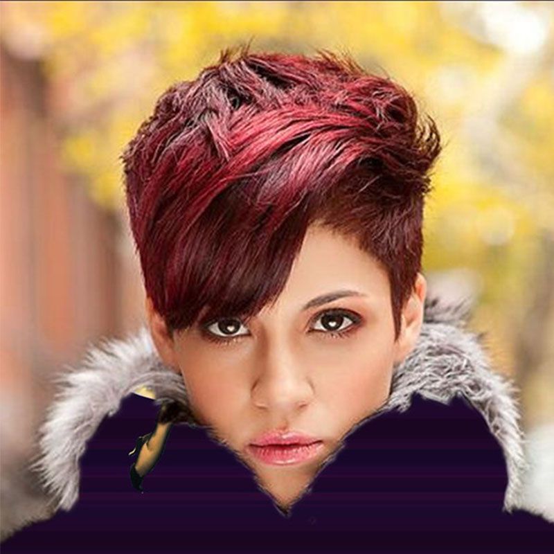 Women Short Curly Hair Fringe Fashion Wig Foreign Trade Fast