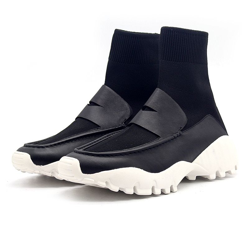bottines stretch homme