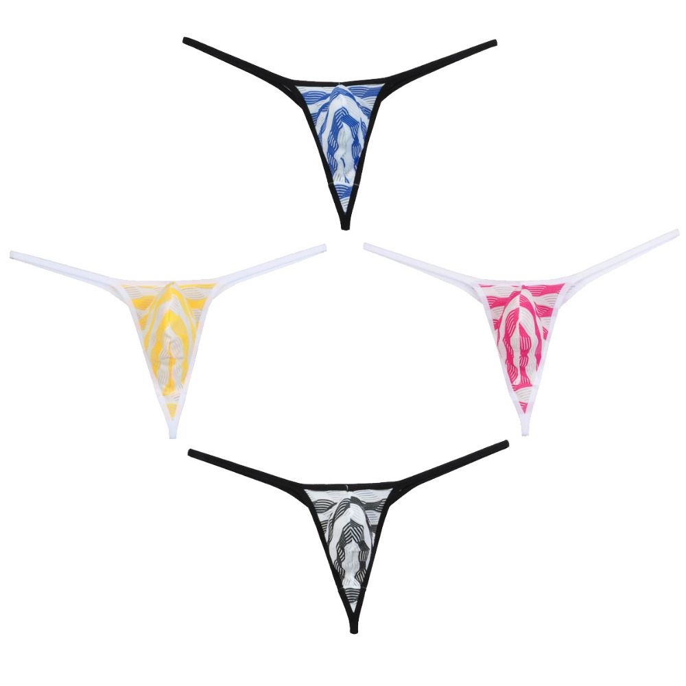 Interior Moda Compre Flores Bikini De Calzoncillos Hombres Ropa Tangas Sexy Ondulaciones Tanga Hombre Masculina Short Y nyvm08NwO