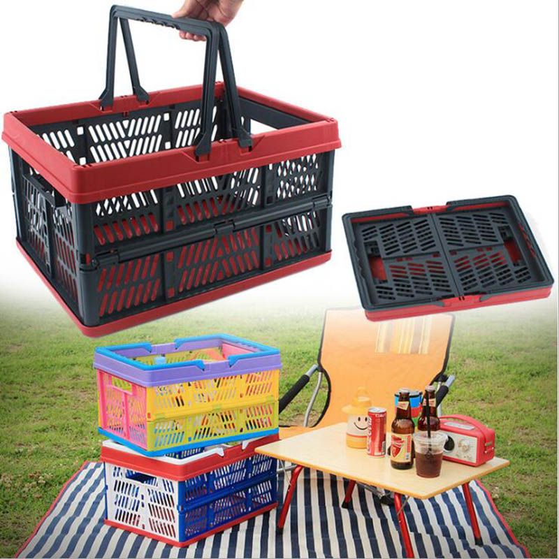 folding storage basket