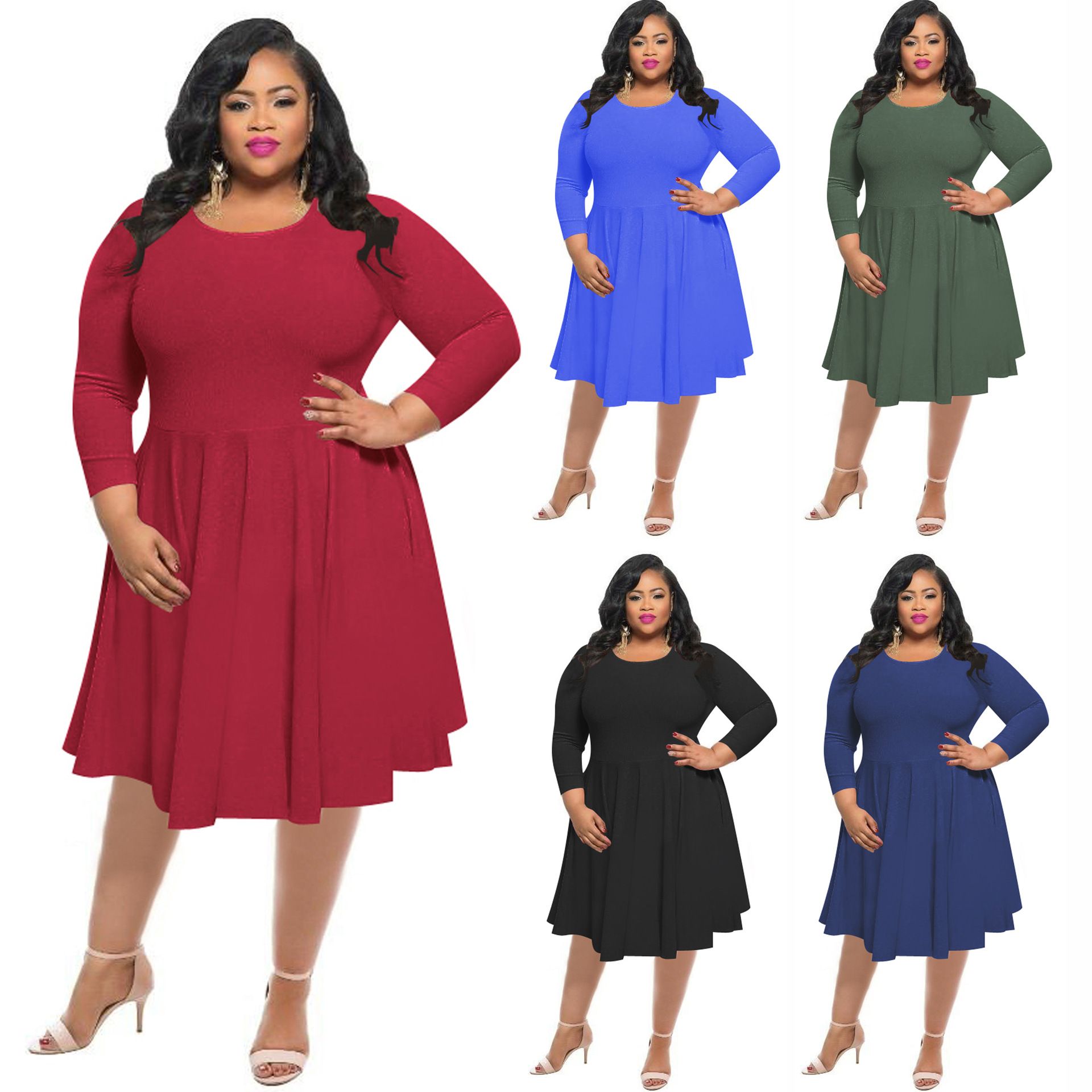 fat lady dress style