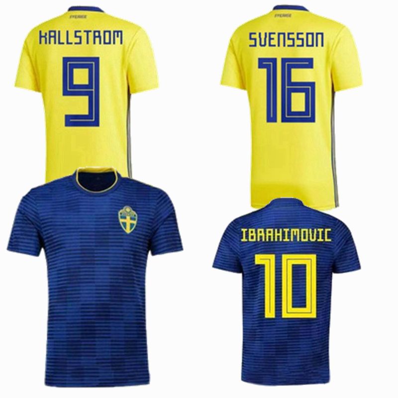 2020 Sweden 2018 2019 Soccer Jersey 18 