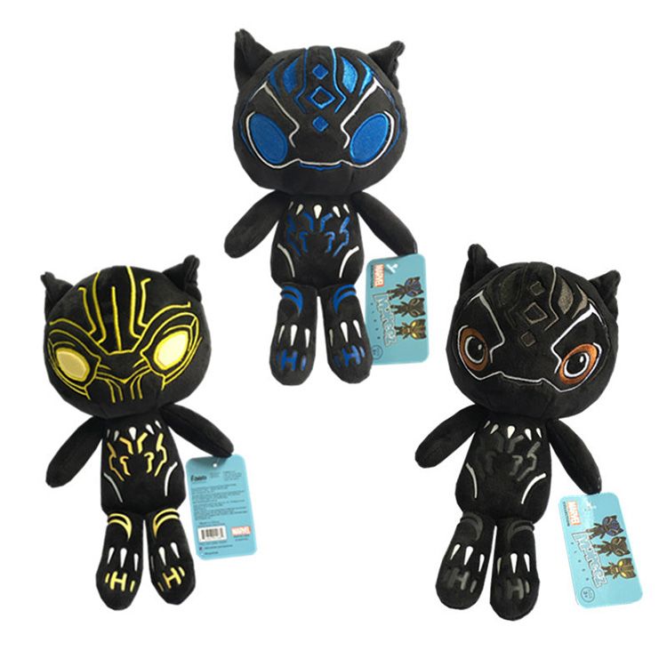 black panther stuffed animal marvel