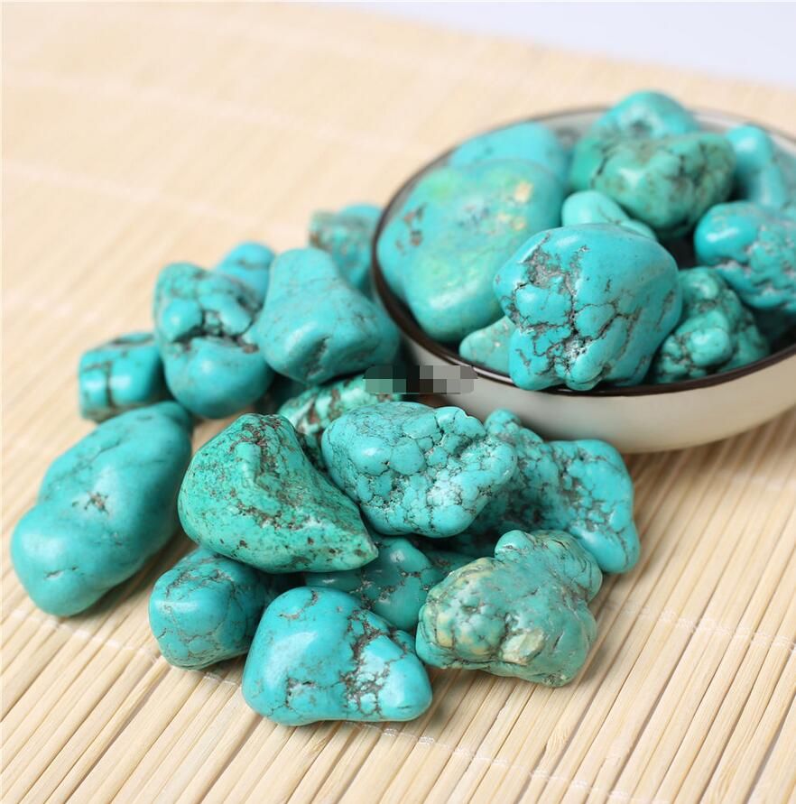 tumbled turquoise stones