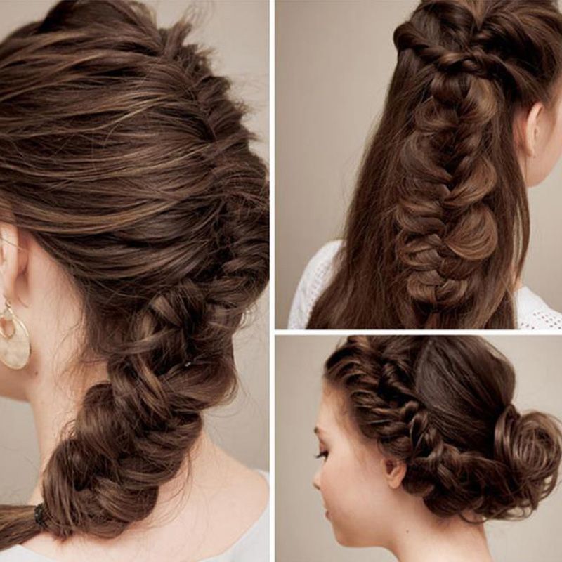 New Diy Braiding Hairs Tool Wave Black Women Hair Styling Clip