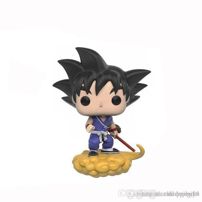 goku sitting on nimbus pop