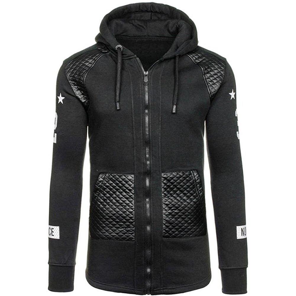 warm mens moletom com capuzs