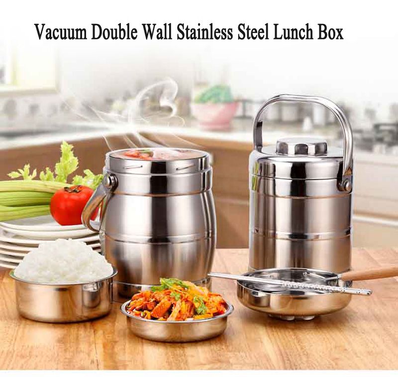 double wall insulated lunch box