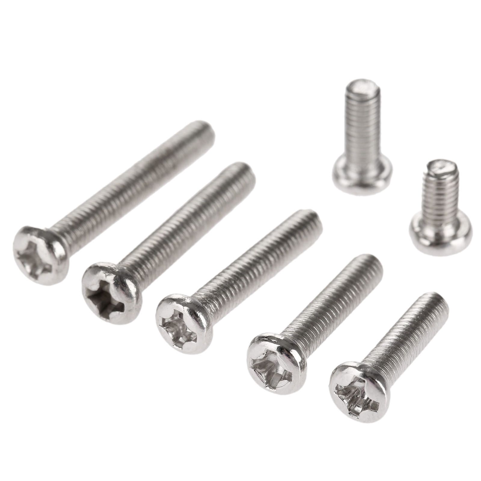 50Pcs vis en acier inoxydable M3 M4 M5 cruciformes /à t/ête plate frais/ée autotaraudeuse Vis /à bois M3,10mm