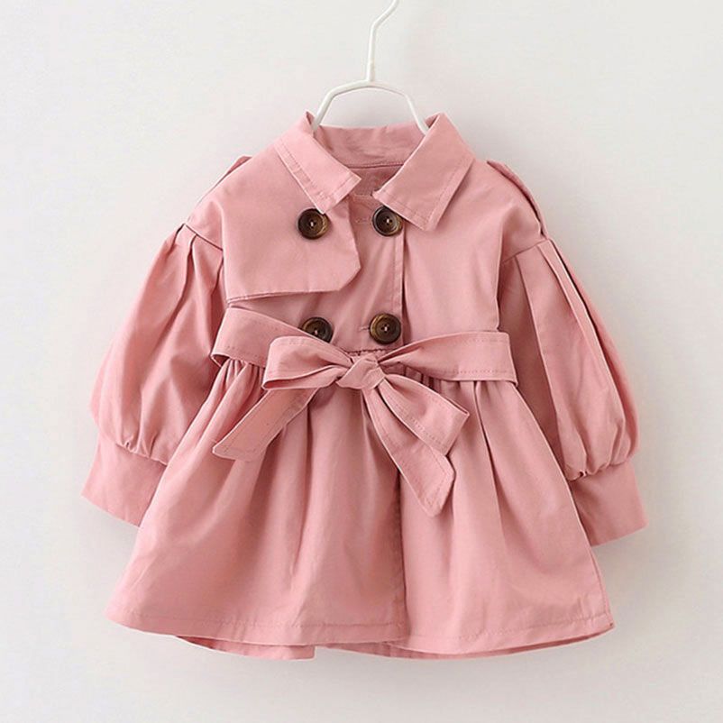 baby girl trench coat