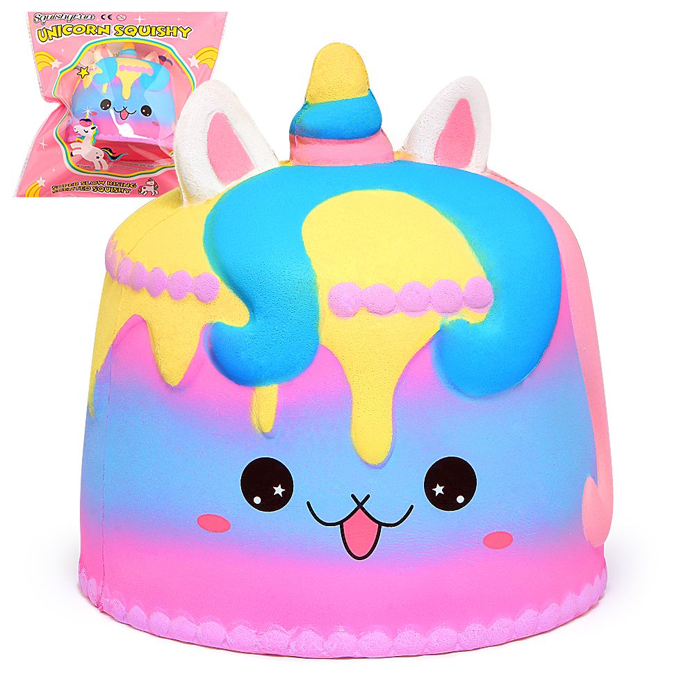 squishy unicorn rainbow