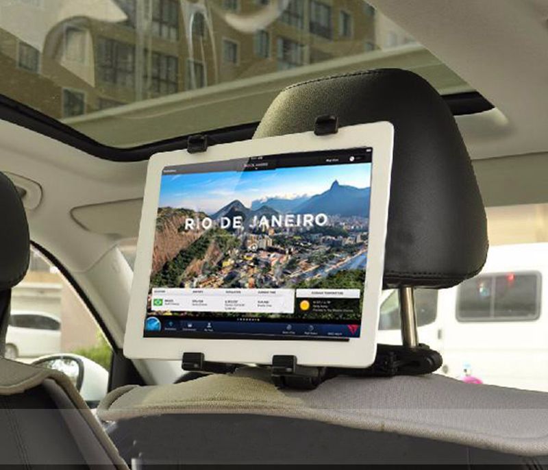 Universal Car Back Seat Headrest Mount Holder 7 12 9 Inch Tablet Gps Stand Bracket Backrest Kit For Samsung Galaxy Tab Ipad Mini 4 Phone In