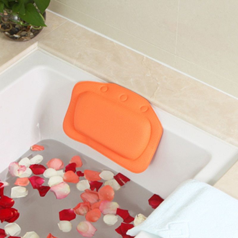 2019 Bathtub Pillow Headrest Backrest Headrest Suction Cup Pvc Spa
