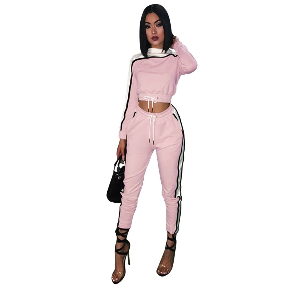 pink designer tracksuit
