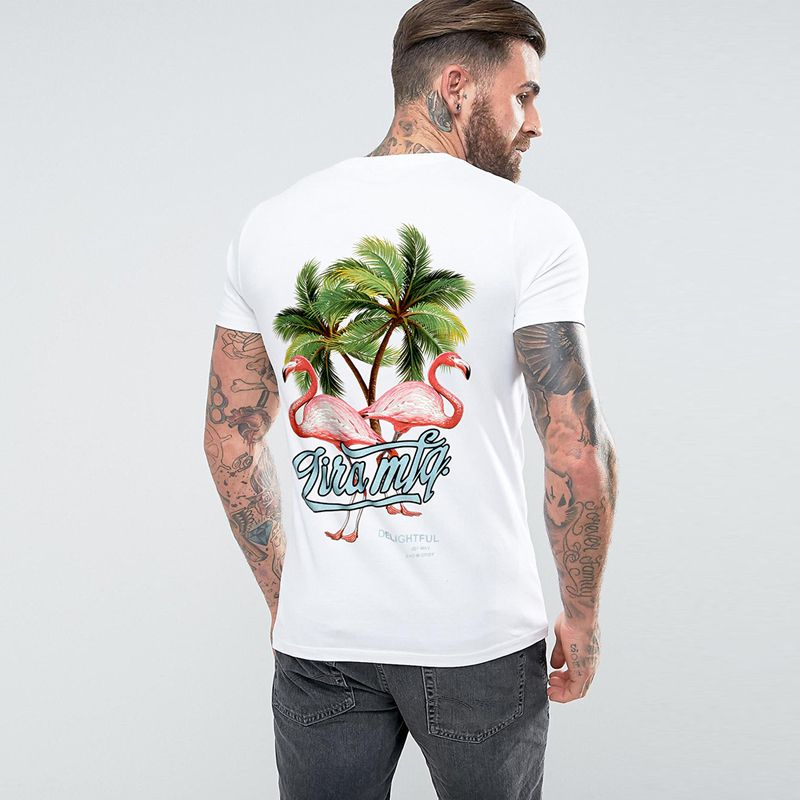 flamingo t shirt mens
