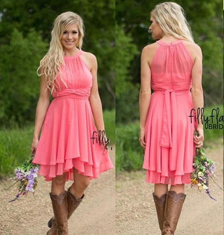 formal dresses with cowboy boots