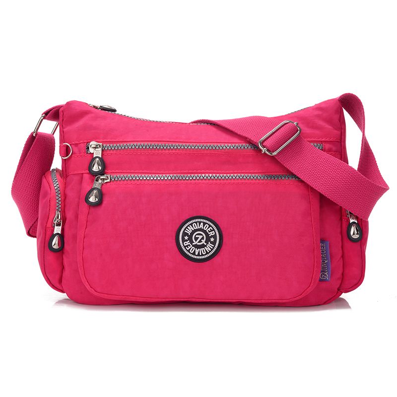 JINQIAOER Marcas Hobos Bolso Mujer Bolsos de Mensajero Impermeable Nylon Señoras Crossbody Bolsos de hombro