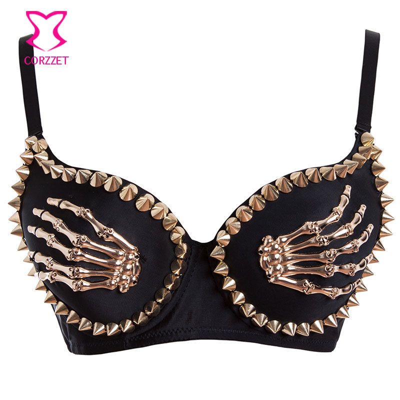 studded bralette