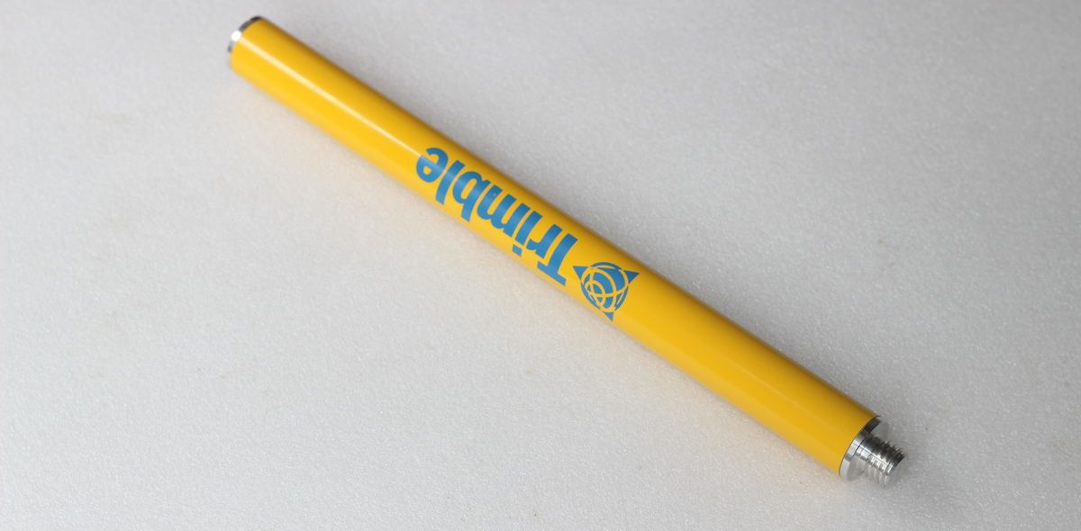 0.3 Inch/10cm length for Trimble GPS Pole Section Brand New Yellow Antenna Pole 