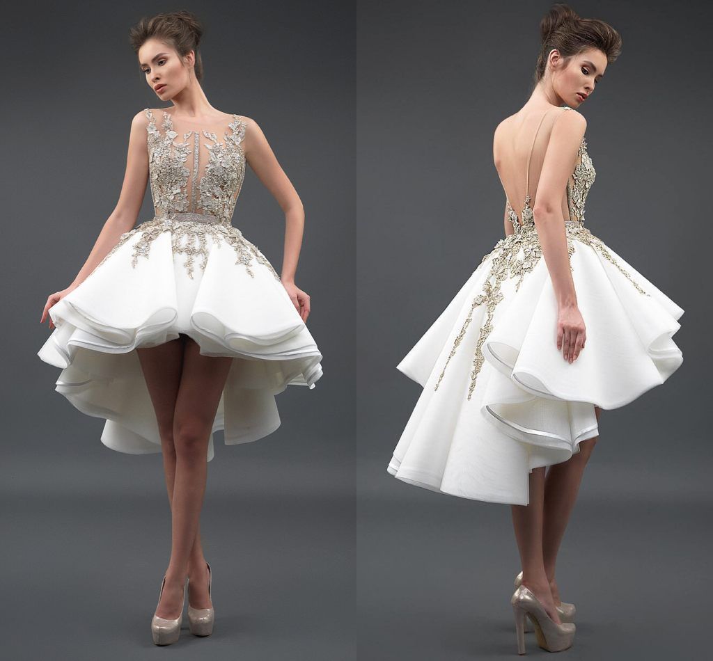 sexy white cocktail dress