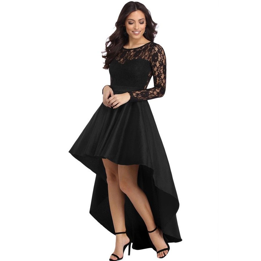 high low sparkly dress
