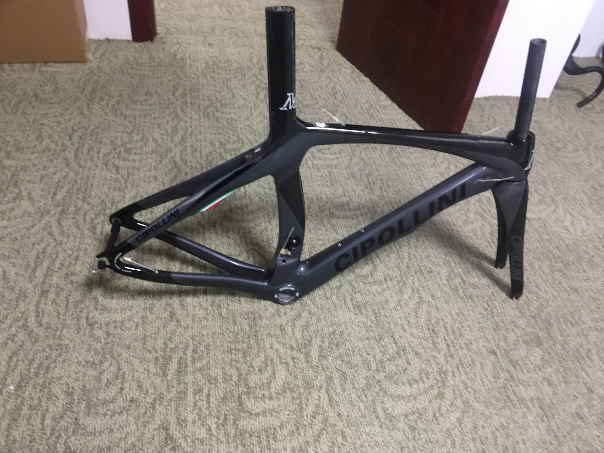 homemade carbon bike frame