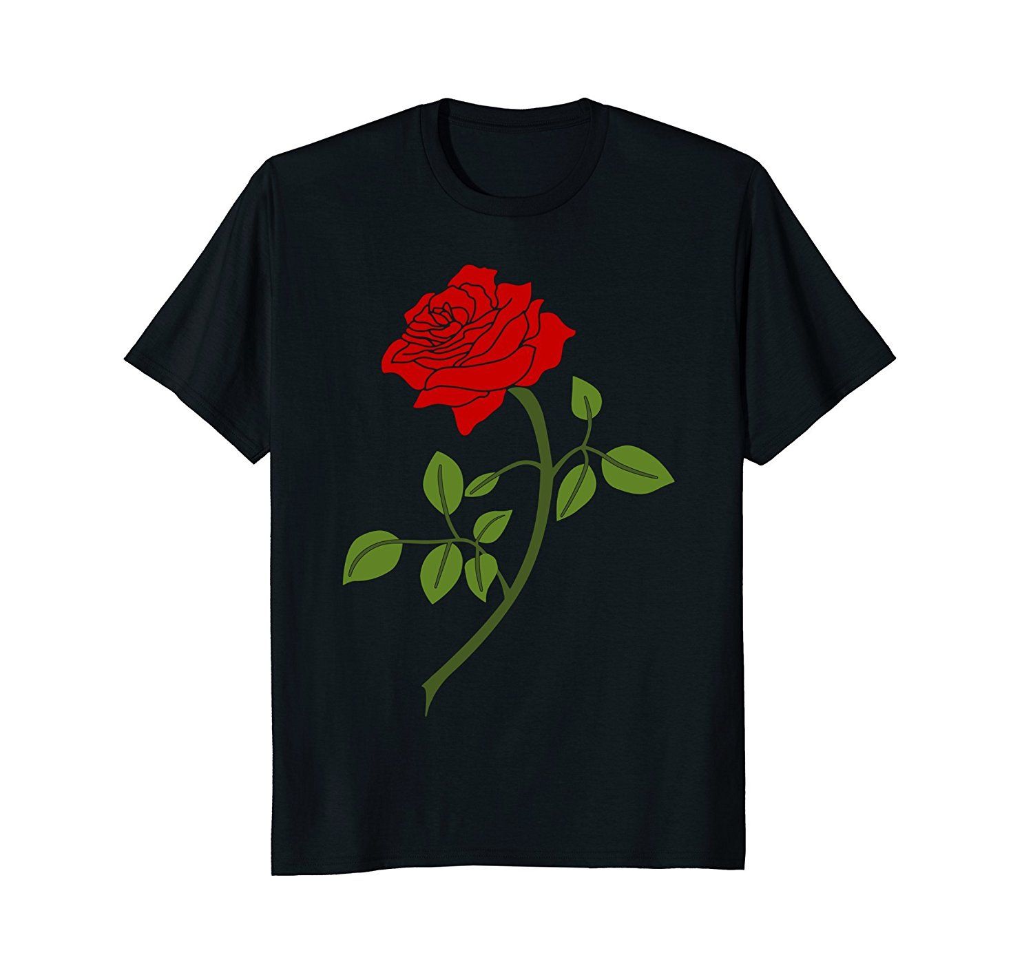 red rose tee