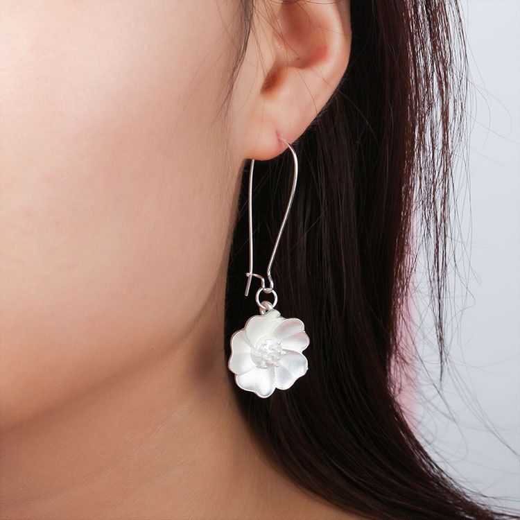 Mode Boucles Doreilles Fleur Blanche Fleur De Jasmin Dangle Earring Jewelry Boucles Doreilles Pour Les Femmes Fille Enfants Cadeau Bijoux Bijoux Livraison Gratuite Du 0 68 Dhgate French