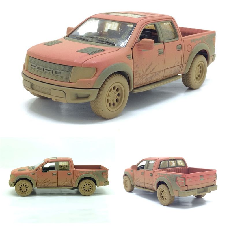 2019 High Simulation 146 Scale Ford F150 Pickup Truck Alloy Alloy Car Model Raptor Soil Version Pull Back Kids Toys From Fashion09 2096