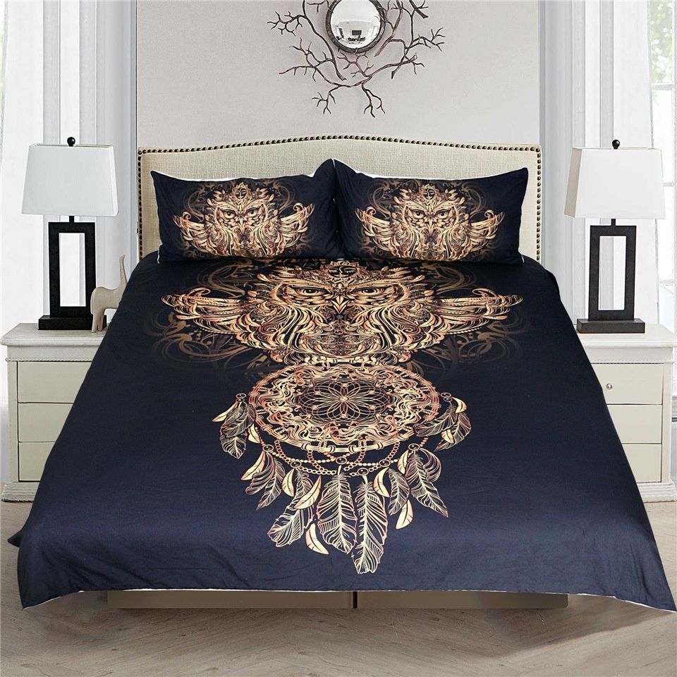 owl comforter set queen