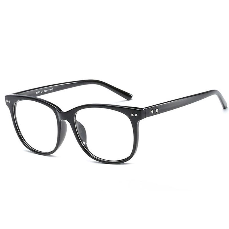 clear white glasses frame