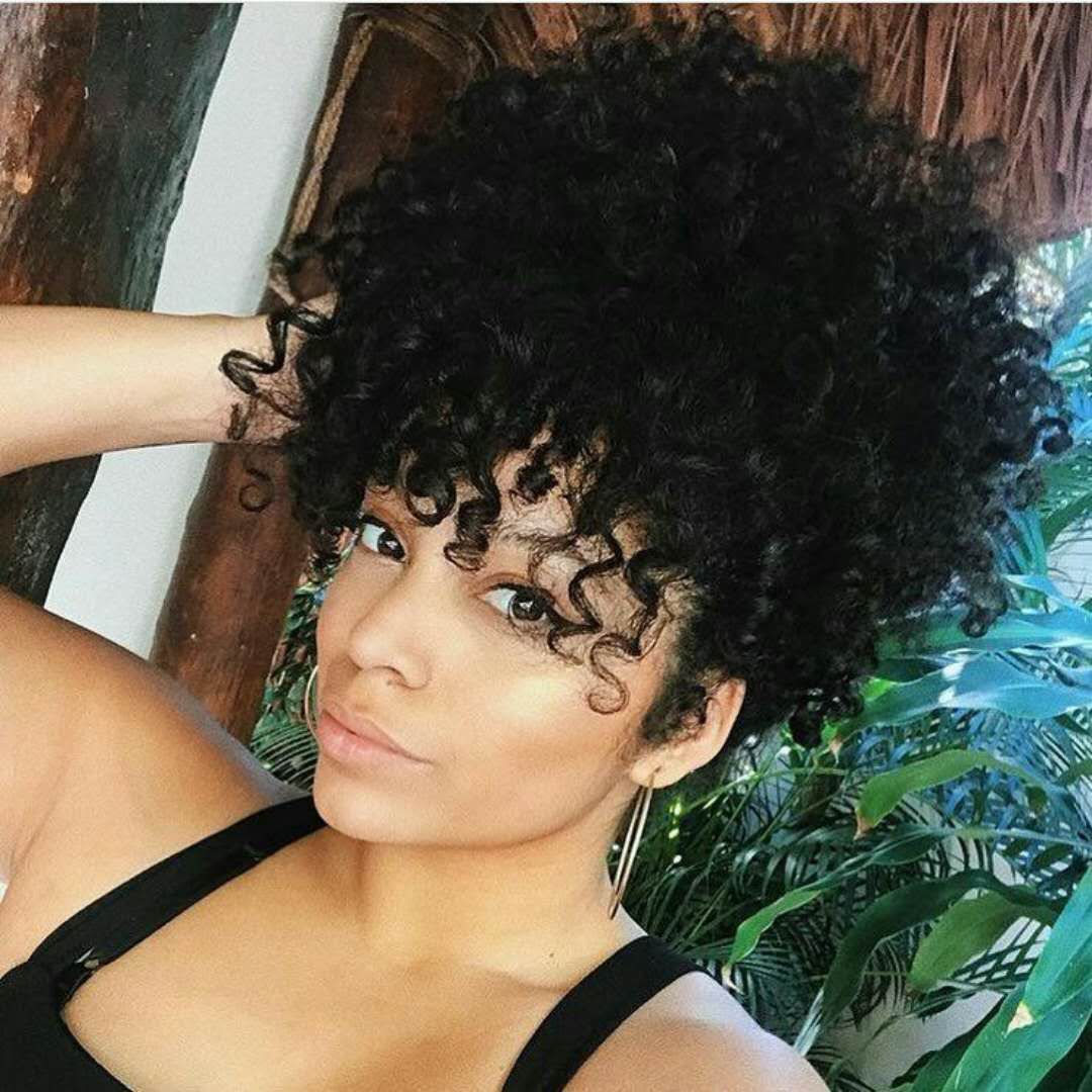 New Hair Puff Afro Ponytail Hairpieces For Black Women Clip In