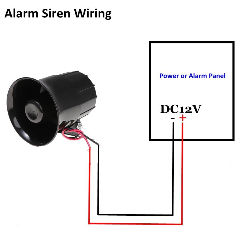 Siren System Wiring Diagram