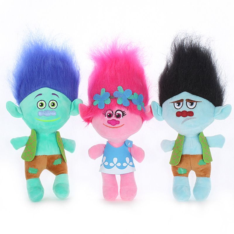 trolls stuffed dolls