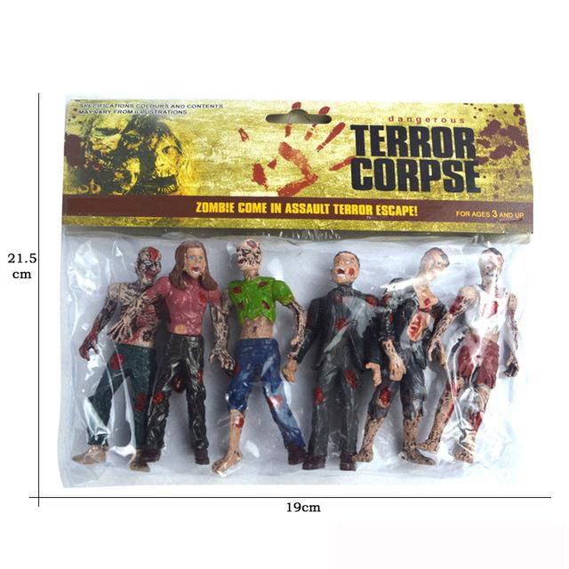 walking dead zombie toys