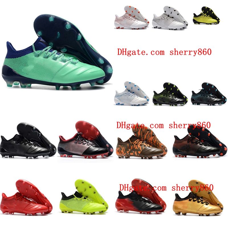 2021 2018 Cheap Soccer Cleats X 17.1 Leather FG Soccer Shoes X 17