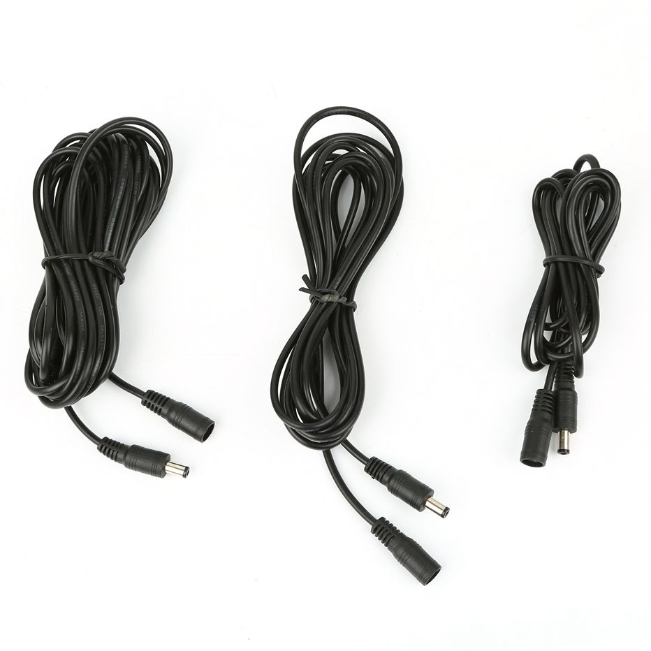 Dc Cable 50cm 100cm 0cm 250cm 300cm 500cm Extension Wire With 5 5 2 1mm Dc Female Male Jack Adapter