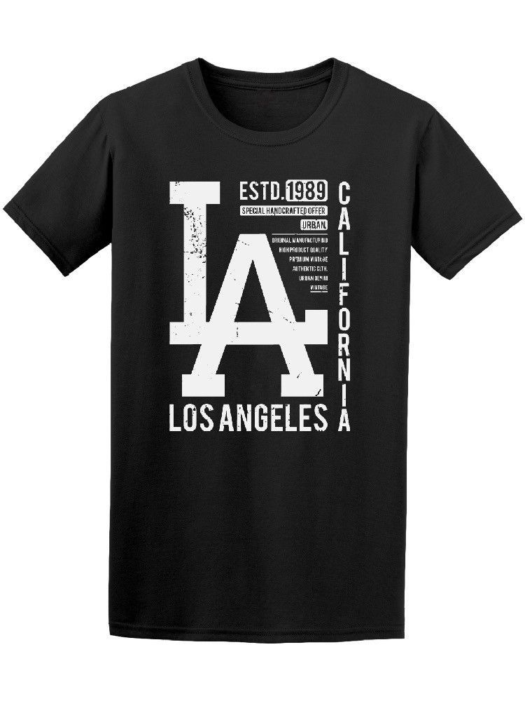 Urban Los Angeles California Mens Tee T Shirt Men Tees Brand Clothing