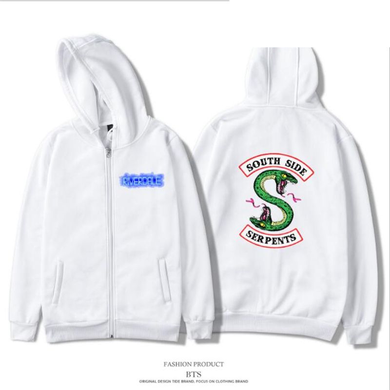 riverdale zip up hoodie